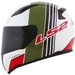 Capacete Ls2 Ff353 Rapid Multiply Wht/gre/red