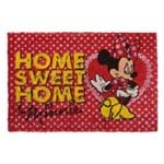 Capacho Disney Minnie Home Sweet Home 61x41x1,5cm