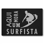 Capacho Global Sinos Aqui Mora um Surfista - Preto