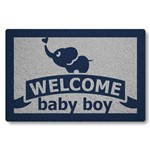 Capacho Global Sinos Welcome Baby Boy - Prata
