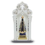 Capela com Imagem Nossa Senhora Aparecida (21cm) - Inquebráv