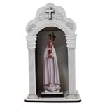 Capela Pequena Branca Nossa Senhora de Fátima | SJO Artigos Religosos
