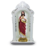 Capelão 60 Cm com Imagem do Sagrado Coração de Jesus