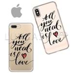 Capinha - All You Need Is Love - Apple IPhone 4 / 4s