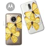Capinha - Borboletas Amarelas - Motorola Moto E5 Play