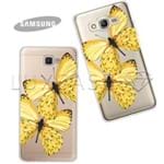 Capinha - Borboletas Amarelas - Samsung Galaxy A50