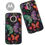 Capinha - Butterfly - Black - Motorola Moto C Plus