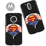 Capinha Camisa Superman - Black - Motorola Moto C Plus