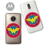 Capinha - Escudo Mulher Maravilha - Motorola Moto C Plus