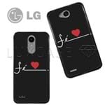 Capinha - Fé de Coração - Black - LG LG G7 ThinQ