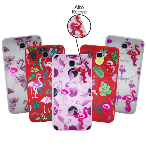 Capinha Flamingos 3D - Estampas Sortidas - Motorola Moto G5s