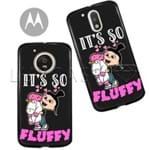 Capinha - Fluffy - Black - Motorola Moto C Plus