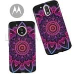 Capinha - Mandala Colors - Black - Motorola Moto C Plus