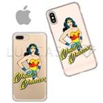 Capinha - Mulher Maravilha Retro - Apple IPhone 4 / 4s