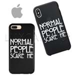 Capinha - Normal People Scare-me - Black - Apple IPhone 4 / 4s