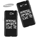 Capinha - Normal People Scare-me - Black - Samsung Galaxy A10