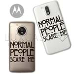 Capinha - Normal People Scare-me - Motorola Moto C Plus