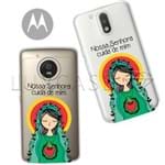Capinha - Nossa Senhora Cuida de Mim - Motorola Moto C Plus