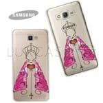 Capinha - Nossa Senhora Manto Rosa - Samsung Galaxy A10