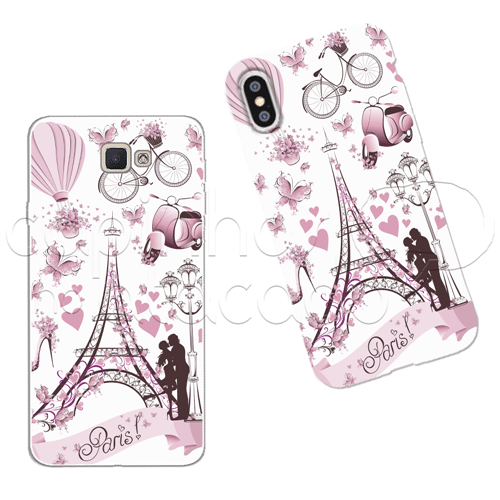 Capinha Personalizada - Love Paris Galaxy J2 Prime