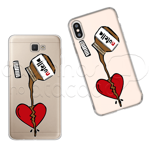 Capinha Personalizada - Nutella e Amor Galaxy J2 Prime