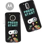 Capinha - Pres Start - Black - Motorola Moto C Plus