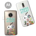 Capinha - Press Start - Motorola Moto C Plus