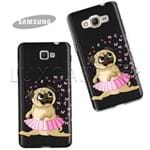 Capinha - Pug Ballet - Black - Samsung Galaxy A10