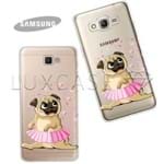 Capinha - Pug Ballet - Samsung Galaxy A10