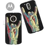 Capinha - Rock N Roll - Black - Motorola Moto C Plus