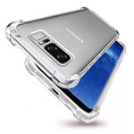 Capinha Silicone Transparente Antichoque Samsung Note 8 N950