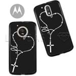 Capinha - Terço Fé - Black - Motorola Moto C Plus