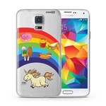 Capinha Unicornio Faminto Galaxy S5