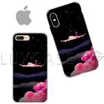Capinha - Viagens Avião a Noite - Apple IPhone 4 / 4s