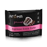 Cápsulas de Café Compatíveis com Nespresso Espresso Extra Forte Aroma - 10 Un.