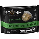 Cápsulas de Chá Verde com Hortelã Aroma Selezione Compatível Nespresso - 10 Unidades