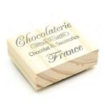Carimbo Artesanal 6X7 Chocolaterie Chocolat & Sucereries France - LC-159