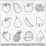 Carimbo Frutas - 038