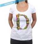 Carmen Alphabet Personalizada - Camiseta Clássica Feminina