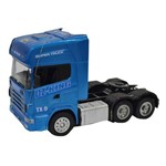 Carrinho Controle Remoto - Caminhão Truckado 06 Azul - Gran-Imex
