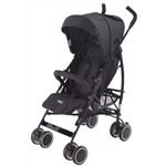 Carrinho de Bebê Guarda-chuva Genua Woven Black (preto) - ABC Design
