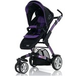 Carrinho de Bebê 3TEC Purple Black Sem Moisés - Roxo e Preto - ABC Design