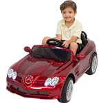 Carrinho Elétrico Infantil Conversível Vermelho 12V com R/C - Mercedes Benz