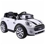 Carro Branco Eletrico Mini Cooper com Controle 12V Belfix 926500 926500