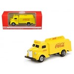 Carro Coca Cola Bottle Truck 1947 Escala 1/87 - Amarelo