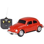 Carro Controle Remoto Volkswagen Fusca Vermelho 1:24 Cks Toys