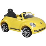 Carro Elétrico Infantil Beetle VW Amarelo - Biemme