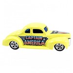 Carro Hot Wheels - Captain America Ford Coupe 40