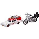 Carro Hot Wheels - Kit 2in1 Ghostbusters Ecto-1 + Ecto-2