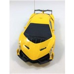 Carro Lamborghini Amarelo Acende Fárol 3 Funções Speedy Fast